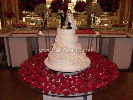 Fotos de Decora��o de Casamento - Bolo