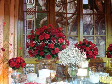 Fotos de Arranjos floraisem casamento
